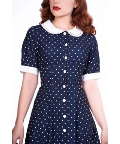 Women's Apparel Timeless London Raina Navy & White Dress 11 Women's Apparel Timeless London Raina Navy & White Dress