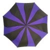 Soake Folding Umbrella In Purple And Black Swirl