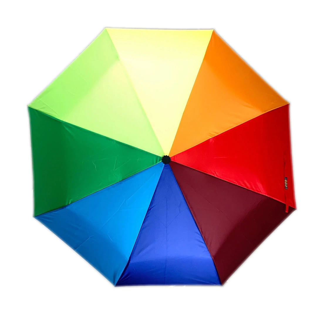 Soake Everyday Folding Umbrella In Rainbow Women's Apparel 3 Soake Everyday Folding Umbrella In Rainbow Women's Apparel