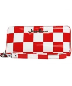Purses, Bags, & Wallets Star Struck Clothing Wallet/Wristlet In Red Checkerboard