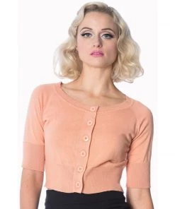 Banned Raven Cardigan In Apricot