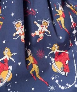 Banned Apparel Space Vamp Swing Skirt