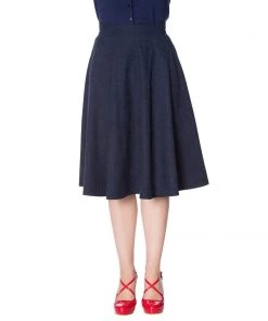 Banned Sophisticated Lady Skirt In Navy