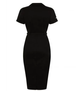 Collectif Caterina Cherry Love Pencil Dress Women's Apparel 12 Collectif Caterina Cherry Love Pencil Dress Women's Apparel