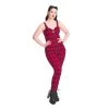 Banned Lenore Jumpsuit In Red Women's Apparel