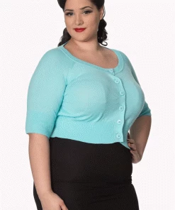 Women's Apparel Banned Raven Cardigan In Turquoise
