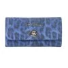 Purses, Bags, & Wallets Star Struck Clothing Tri-Fold Wallet In Blue Leopard