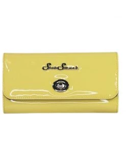 Star Struck Clothing Tri-Fold Wallet In Lemon
