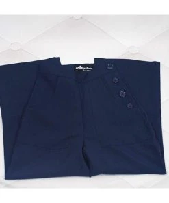 Star Struck Clothing 1940s Culottes In Navy