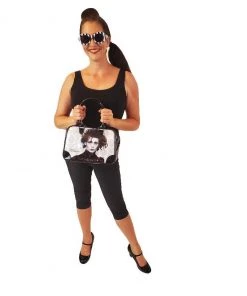 Rock Rebel Edward Scissorhands Fleur-Di-Lis Bowler Handbag Accessories