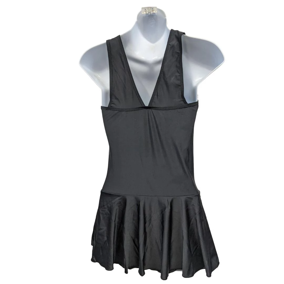 Glitz Glam And Rebellion Marilyn Swimdress In Jet Black Women's Apparel 11 Glitz Glam And Rebellion Marilyn Swimdress In Jet Black Women's Apparel