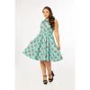 Women's Apparel Miss Lulo Jani Swing Dress In Ocean Crab Print