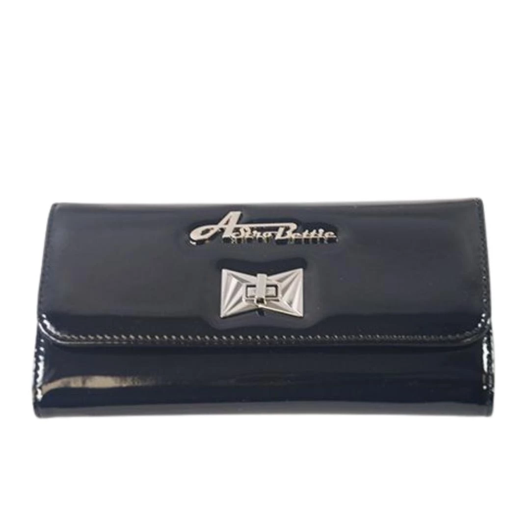 Star Struck Clothing Tri-Fold Wallet In Shiny Black Purses, Bags, & Wallets 3 Star Struck Clothing Tri-Fold Wallet In Shiny Black Purses, Bags, & Wallets