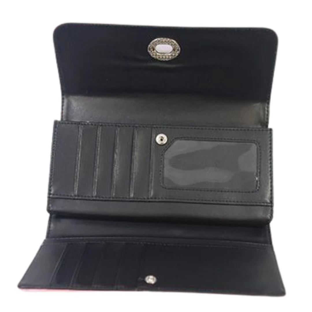 Star Struck Clothing Tri-Fold Wallet In Shiny Black Purses, Bags, & Wallets 4 Star Struck Clothing Tri-Fold Wallet In Shiny Black Purses, Bags, & Wallets