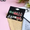 Glitz Glam And Rebellion Christmas Critters Earring Set (6 Pair) Accessories