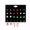 Glitz Glam And Rebellion Christmas Cookies Earring Set (12 Pair) Accessories