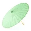 Glitz Glam And Rebellion Women's Apparel Paper Parasol In Green