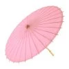 Glitz Glam And Rebellion Paper Parasol In Pastel Pink Women's Apparel
