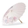 Glitz Glam And Rebellion Paper Parasol In Floral