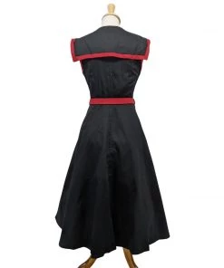 Women's Apparel Banned Strawberry Fields Swing Dress In Black