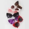 Glitz Glam And Rebellion Women's Apparel Classic Cat-Eye Retro Sunglasses 2 Glitz Glam And Rebellion Women's Apparel Classic Cat-Eye Retro Sunglasses