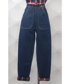 Women's Apparel Star Struck Clothing Reproduction Jeans Lined In Red