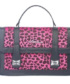 Accessories Star Struck Clothing Bettie Bag In Pink Leopard