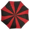 Soake Folding Umbrella In Red And Black Swirl
