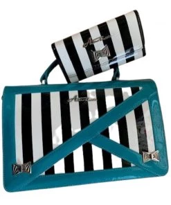 Star Struck Clothing Mayday Purse In Atomic Blue Accessories