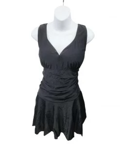 Glitz Glam And Rebellion Marilyn Swimdress In Jet Black Women's Apparel 13 Glitz Glam And Rebellion Marilyn Swimdress In Jet Black Women's Apparel