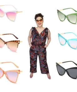 Glitz Glam And Rebellion Gladice Style Sunglasses Women's Apparel