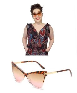 Glitz Glam And Rebellion Gladice Style Sunglasses Women's Apparel