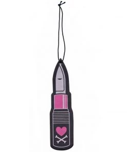Sourpuss Air Freshener Lipstick Knife In Strawberry Pink