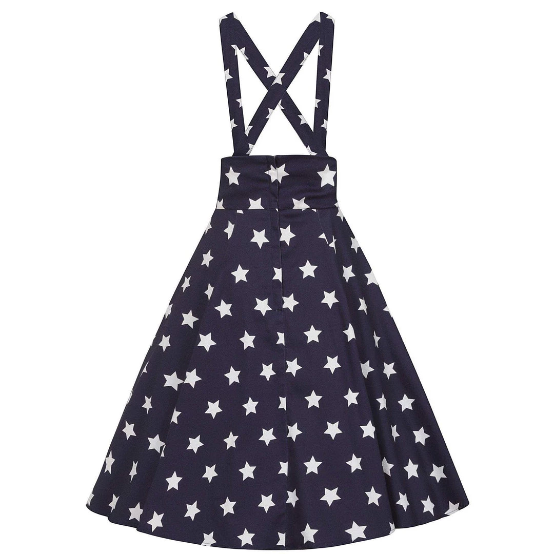 Women's Apparel Collectif Alexa Stars Swing Skirt 4 Women's Apparel Collectif Alexa Stars Swing Skirt