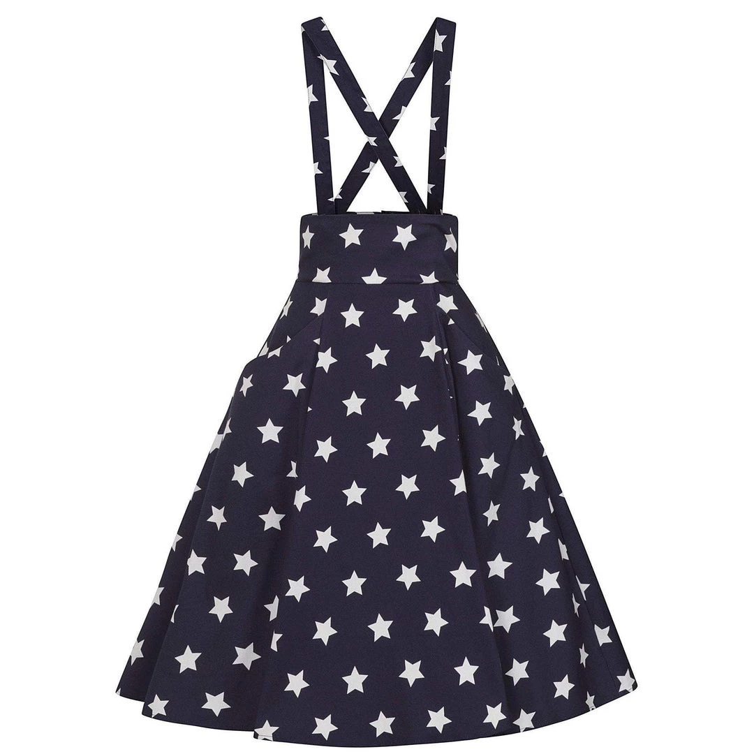 Women's Apparel Collectif Alexa Stars Swing Skirt 3 Women's Apparel Collectif Alexa Stars Swing Skirt