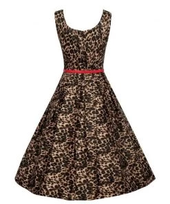 Women's Apparel Dolly & Dotty Amanda Swing Dress In Leopard Print 9 Women's Apparel Dolly & Dotty Amanda Swing Dress In Leopard Print