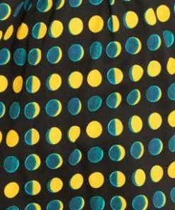 Women's Apparel Miss Lulo Jani Swing Dress In Golden Moon Phase Print