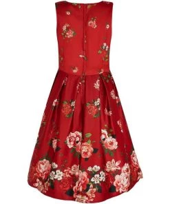 Women's Apparel Dolly & Dotty Annie Swing Dress In Floral Chintz Print