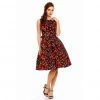 Dolly & Dotty Annie Swing Dress In Cherry Print