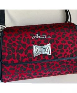 Accessories Star Struck Clothing Atomic Handbag In Red Leopard