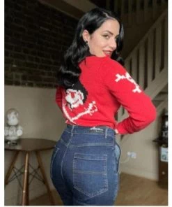 Star Struck Clothing Classic Ava Jeans In Indigo Blue Women's Apparel