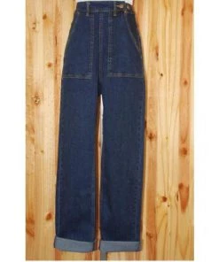 Star Struck Clothing Classic Ava Jeans In Indigo Blue Women's Apparel