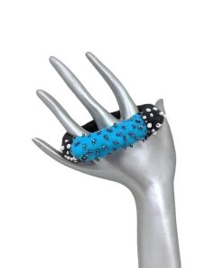 Aye Que Chula Black And Blue Bracelet "Aye, Que Chula" Original Jewelry & Art