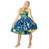 Women's Apparel Banned Blue Lagoon Tiki Dress 2 Women's Apparel Banned Blue Lagoon Tiki Dress