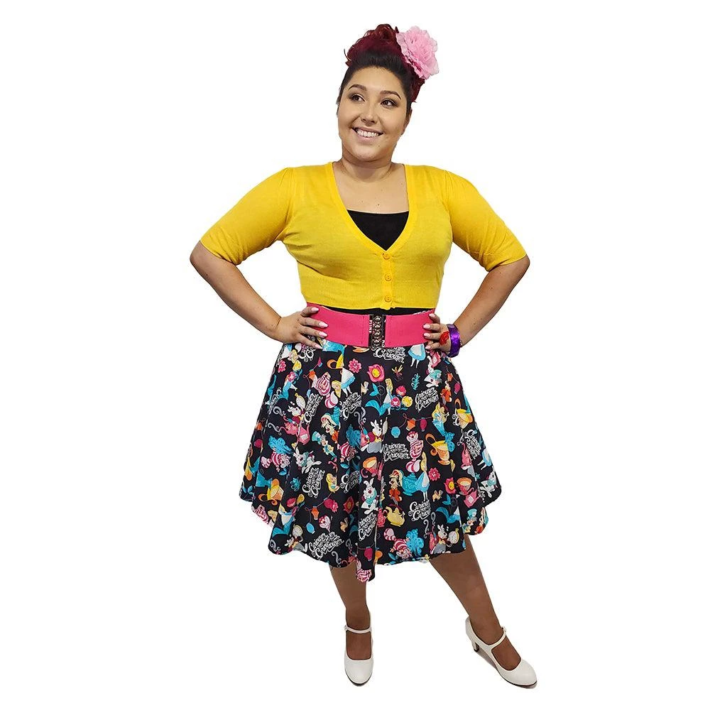 Glitz Glam And Rebellion GGR Alice In Wonderland Circle Skirt 9 Glitz Glam And Rebellion GGR Alice In Wonderland Circle Skirt