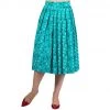 Women's Apparel Banned Bright Lights Kitty Skirt In Turquoise