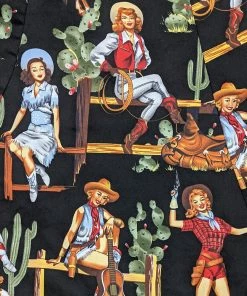 Women's Apparel Banned Cowgirl Halter Flare Dress