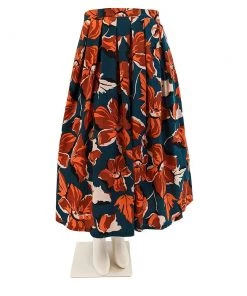 Banned Dreamy Days Pleated Floral Skirt