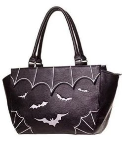 Banned Embroidered Bat Bag White Women's Apparel