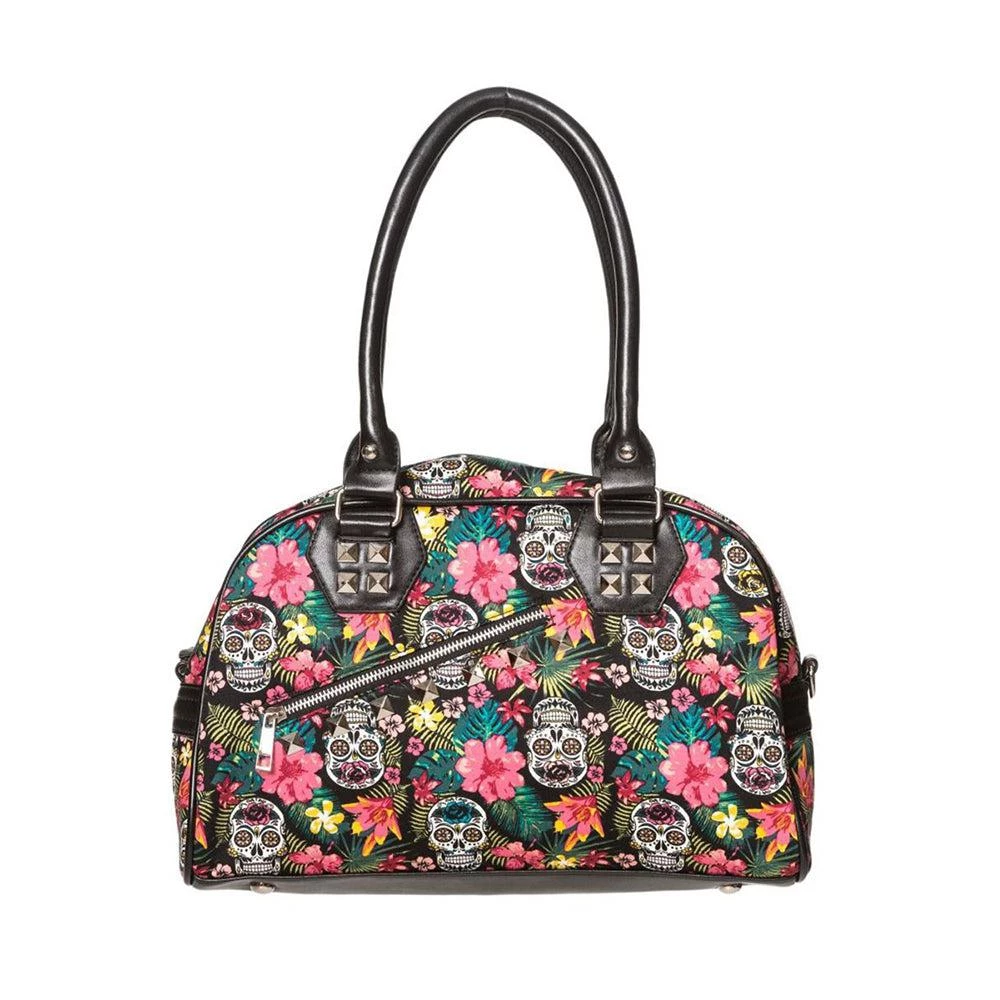 Banned Hibiscus Sugar Skull Purse 5 Banned Hibiscus Sugar Skull Purse